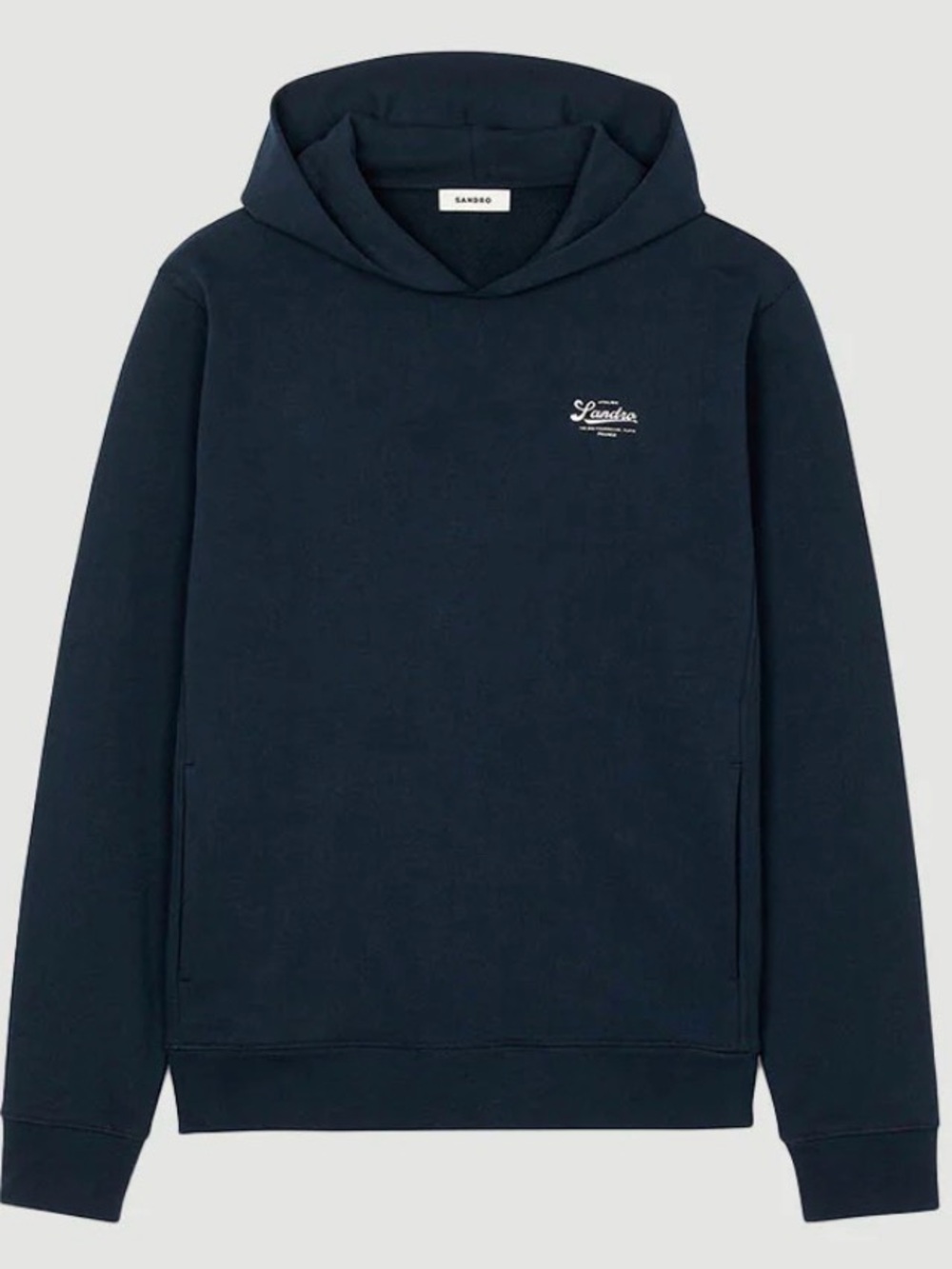 Brand new SANDRO - Men's Atelier Hoodie Logo Sweatshirt
